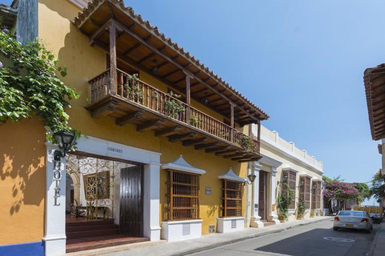 Casa Del Curato Otel Cartagena Dış mekan fotoğraf