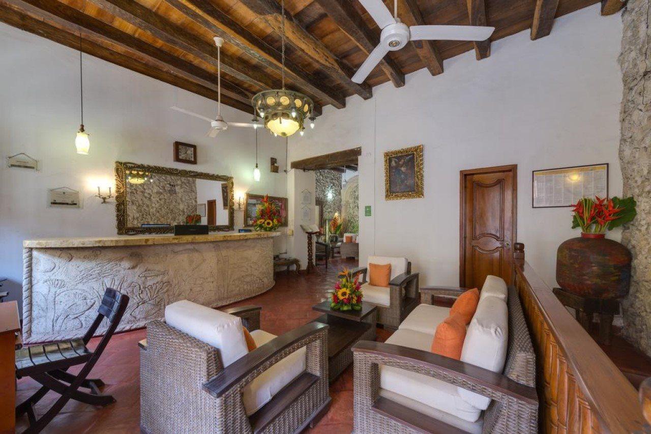 Casa Del Curato Otel Cartagena Dış mekan fotoğraf