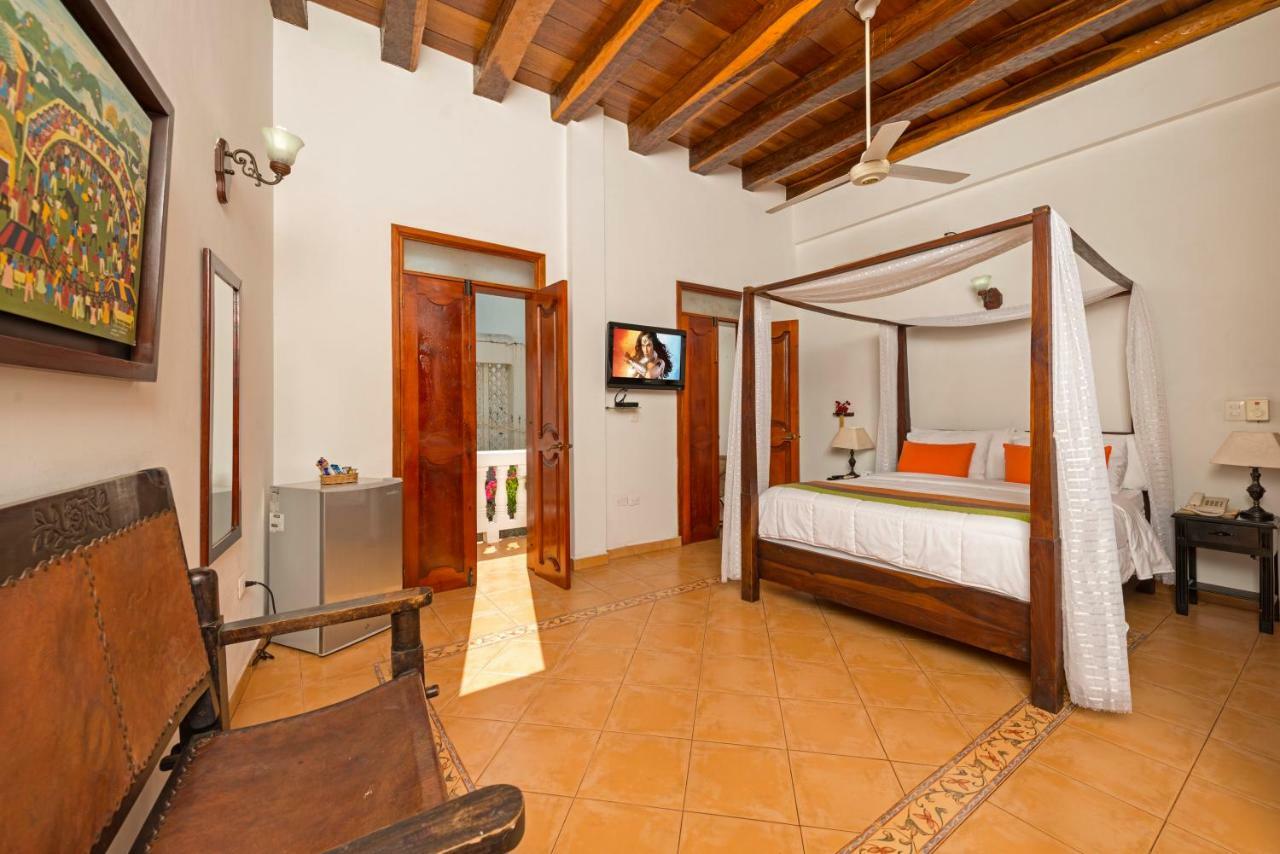 Casa Del Curato Otel Cartagena Dış mekan fotoğraf