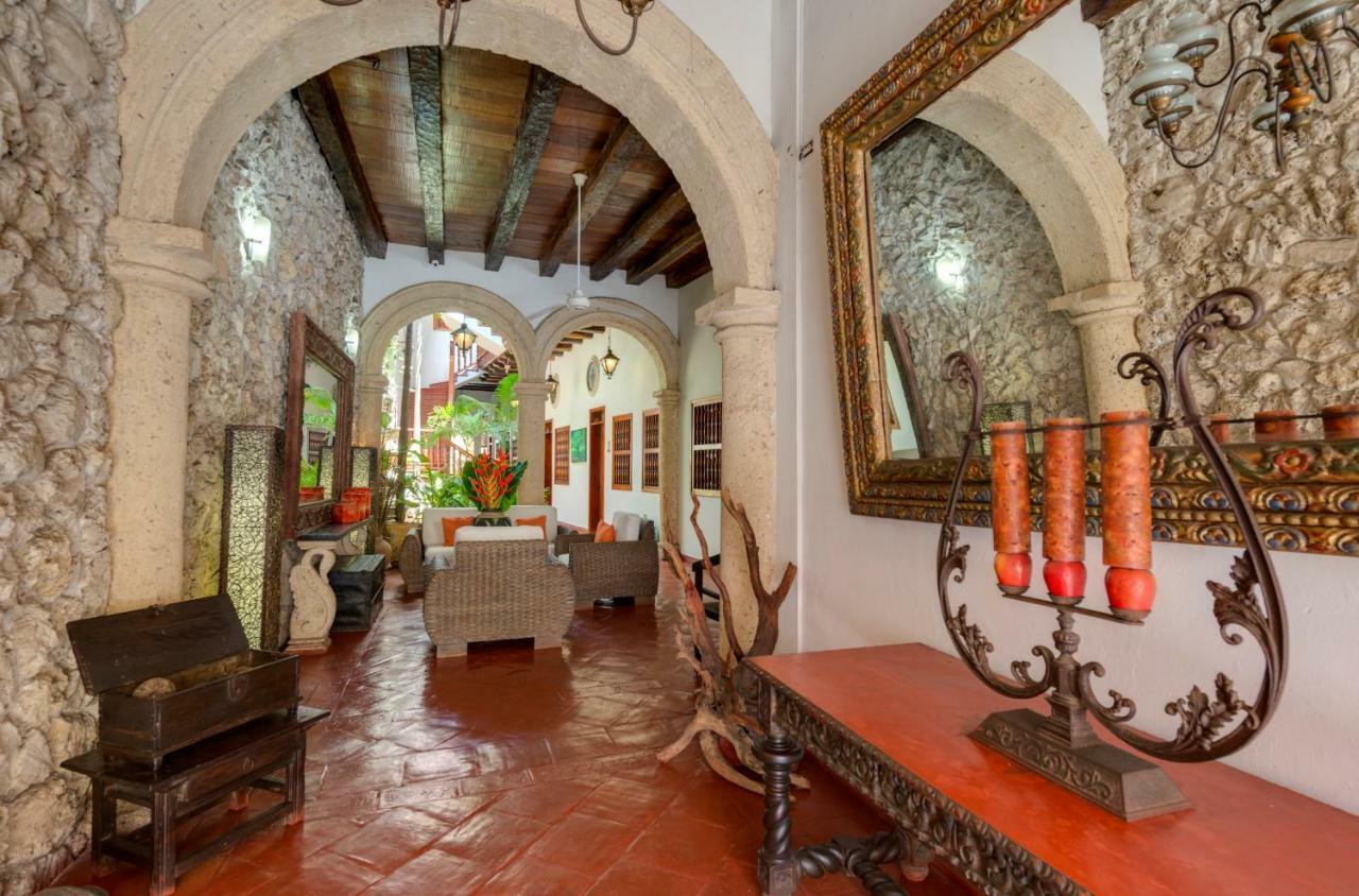 Casa Del Curato Otel Cartagena Dış mekan fotoğraf