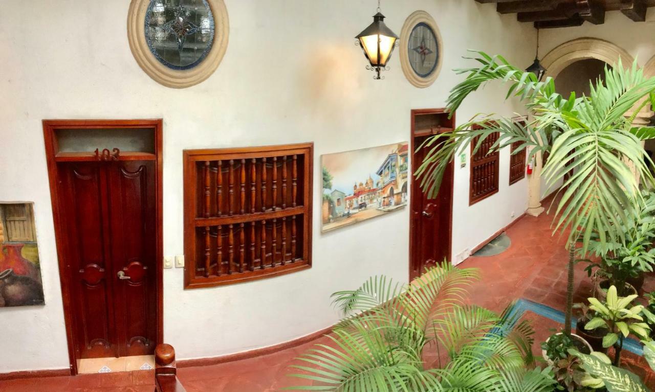 Casa Del Curato Otel Cartagena Dış mekan fotoğraf