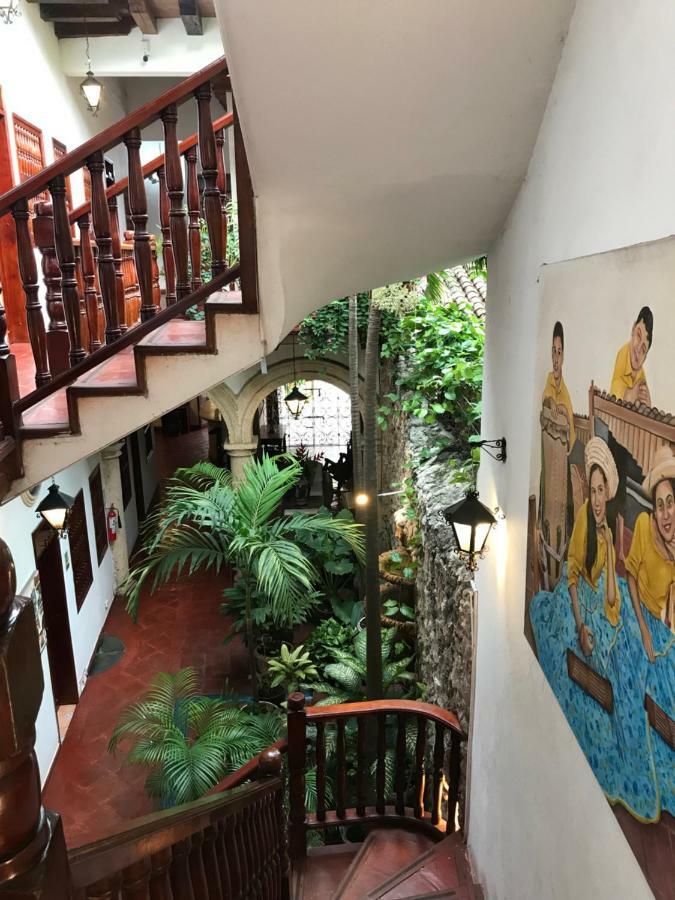 Casa Del Curato Otel Cartagena Dış mekan fotoğraf