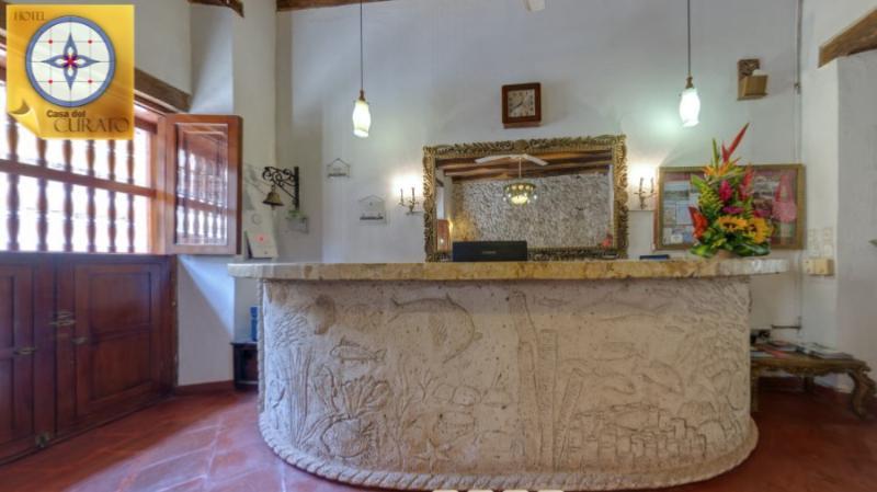 Casa Del Curato Otel Cartagena Dış mekan fotoğraf